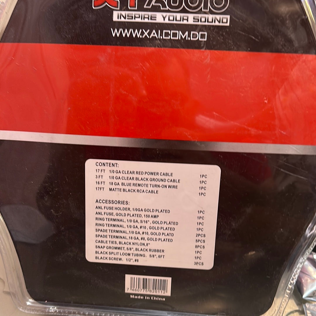 XTAMP1/0 AMPLIFIER INSTLLATIO KITS 1/0GA