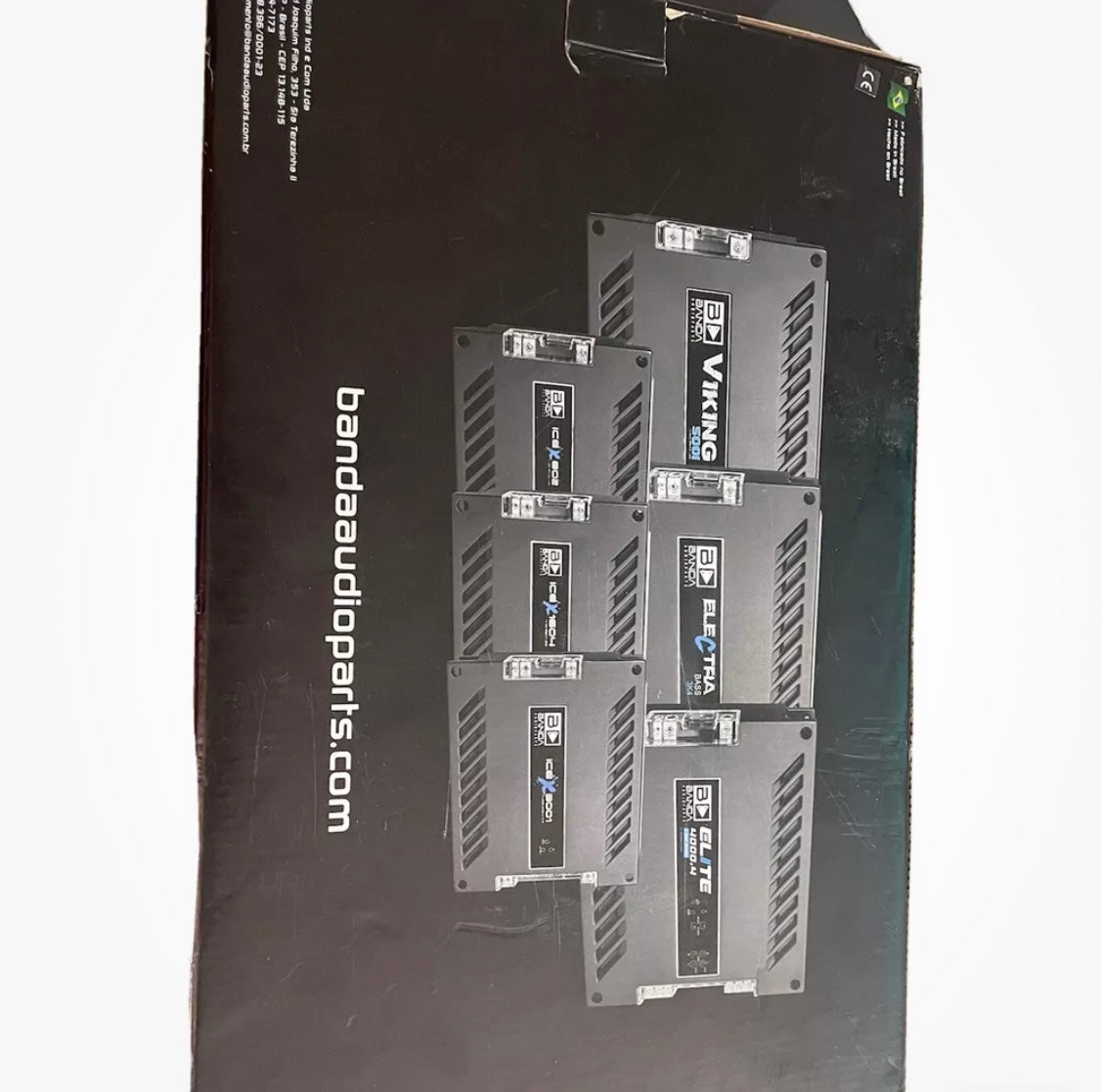 8K1OHM BANDA ELECTRA One Channel 8000 Watts Max @ 1 Ohm Car Audio Mono Amplifier