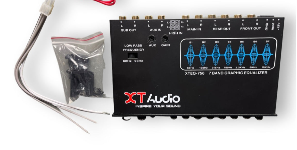 XTEQ-756 7BAND EQUALIZER
