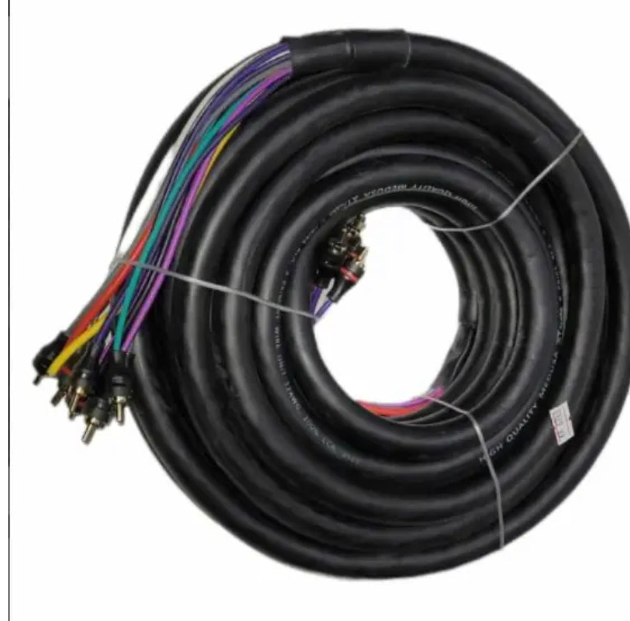 ME-50FT-6-COBRE MEDUSA 100% COPPER 50FT 6 RCA PARS