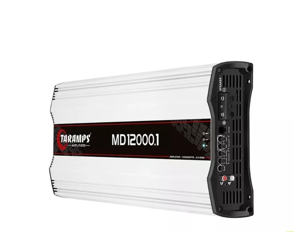 Taramps MD 12000.1 Amplifier 12K Watts Rms 0.5 Ohms MONO FAST