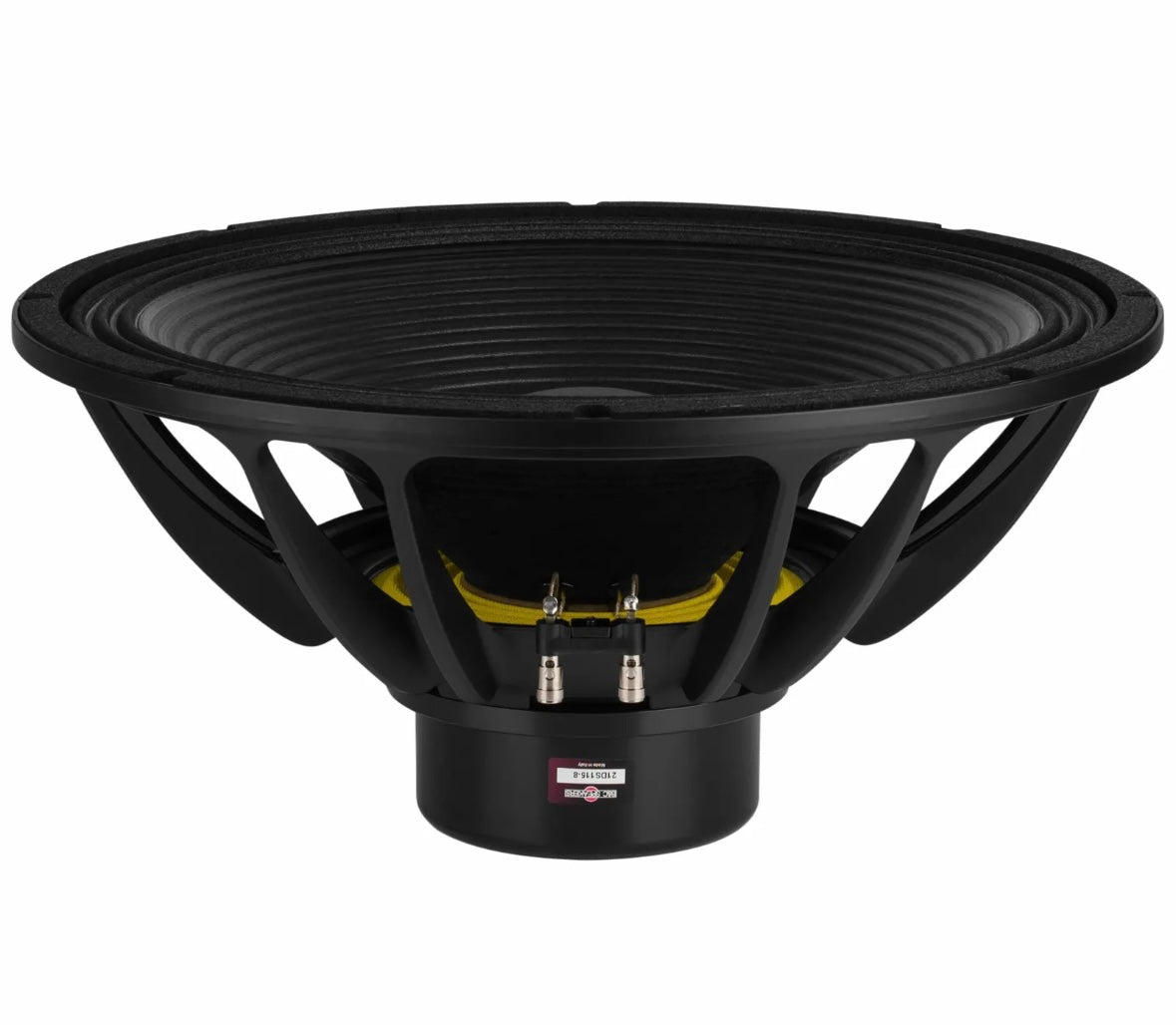 B&C 21DS115 21" Professional Neodymium Subwoofer 8 Ohm