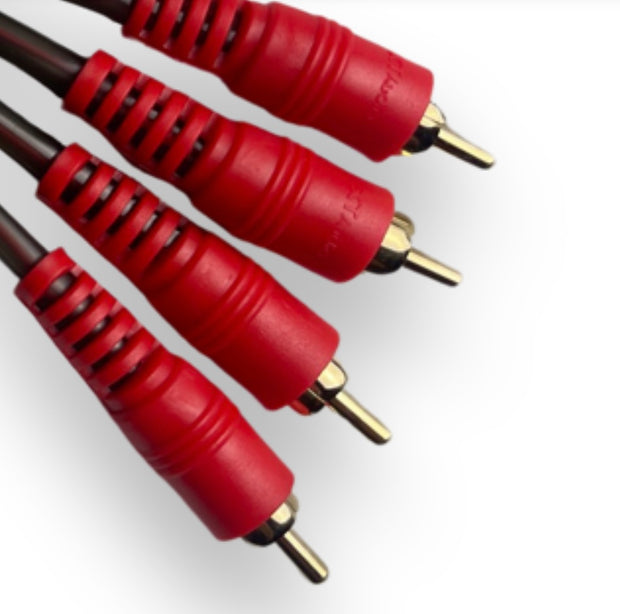 XT AUDIO  CABLE DISTRIBUIDOR RCA 2MALE TO 8MALE