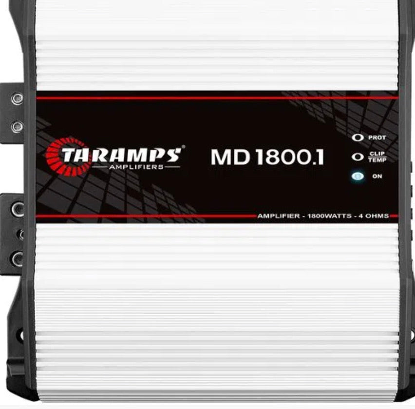 Taramps MD 1800 1 Ohm Amplifier 1.8K Amp Power Bass