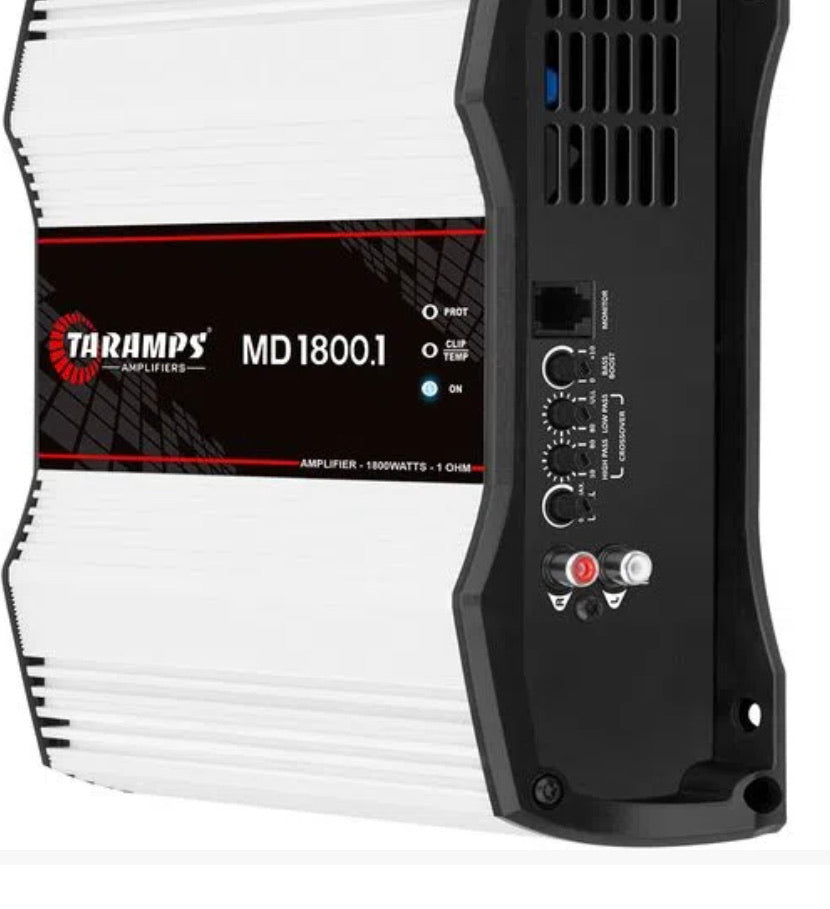 Taramps MD 1800 1 Ohm Amplifier 1.8K Amp Power Bass