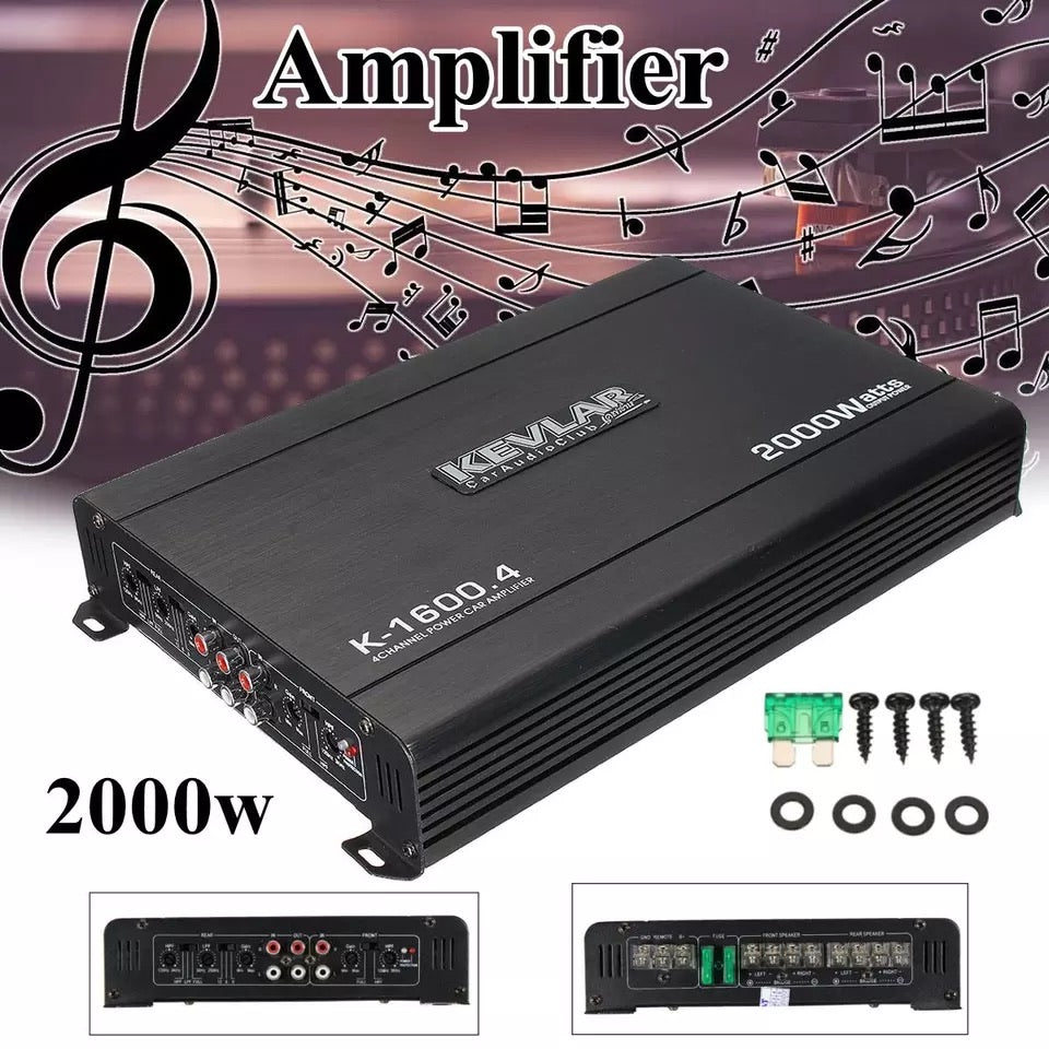 Amplificador kerla 4 channe